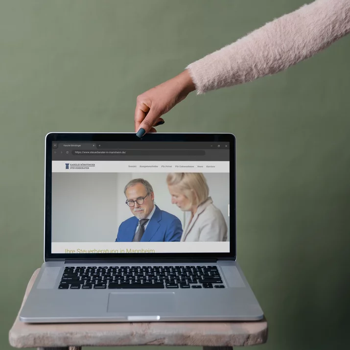 Website für Kanzlei Börstinger