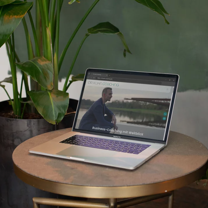 Website für Dr. Kuhn Coaching