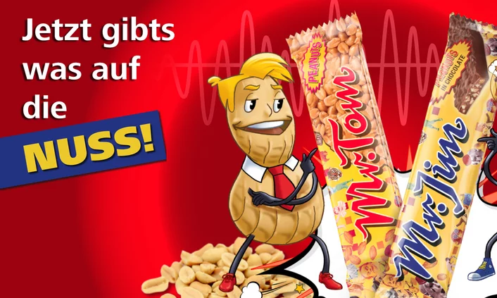Radiospot für Mr. Jim Unsere Lösung - Harte Schale, weicher Kern
