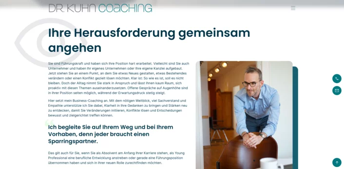 Unsere Lösung - Ein One-Pager mit Persönlichkeit Unsere Lösung - Ein One-Pager mit Persönlichkeit