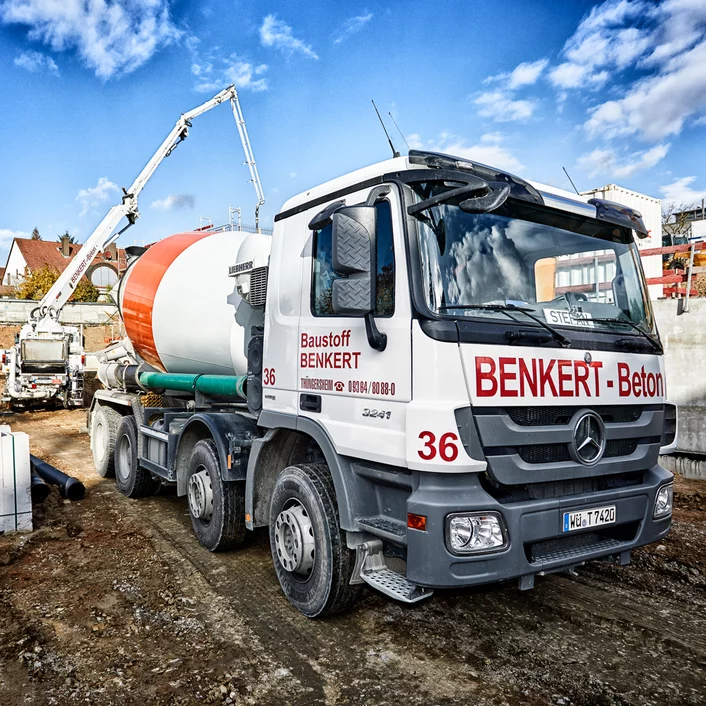 Fotografie für Baustoff Benkert Unsere Lösung - Frischer Wind für die Finanzwelt