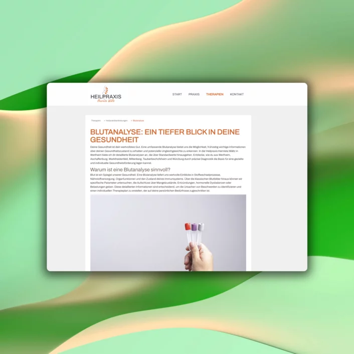Unsere Aufgabe - 15 neue Landingpages erstellen, Struktur schaffen, Sichtbarkeit steigern